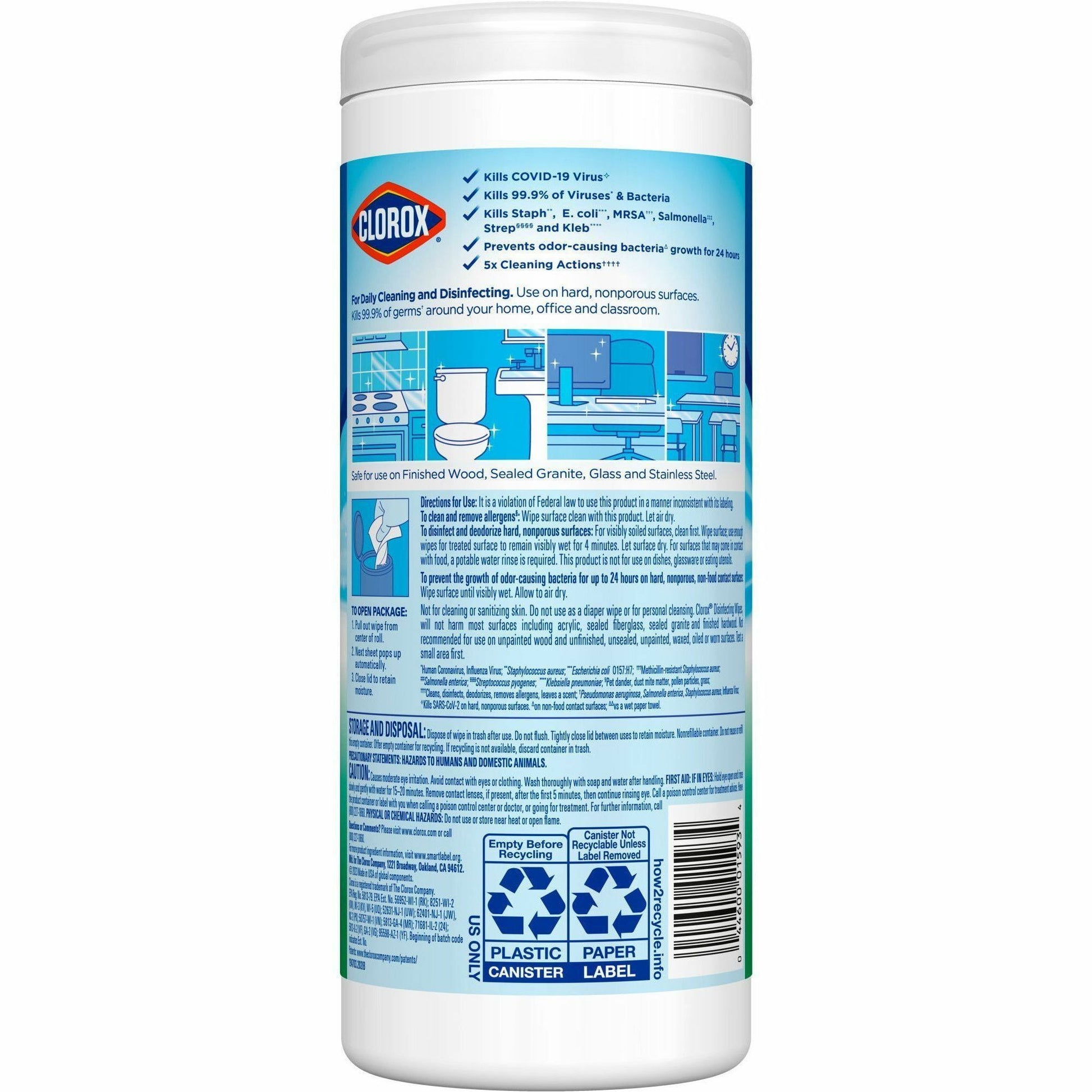 Clorox Disinfecting Cleaning Wipes (01593)