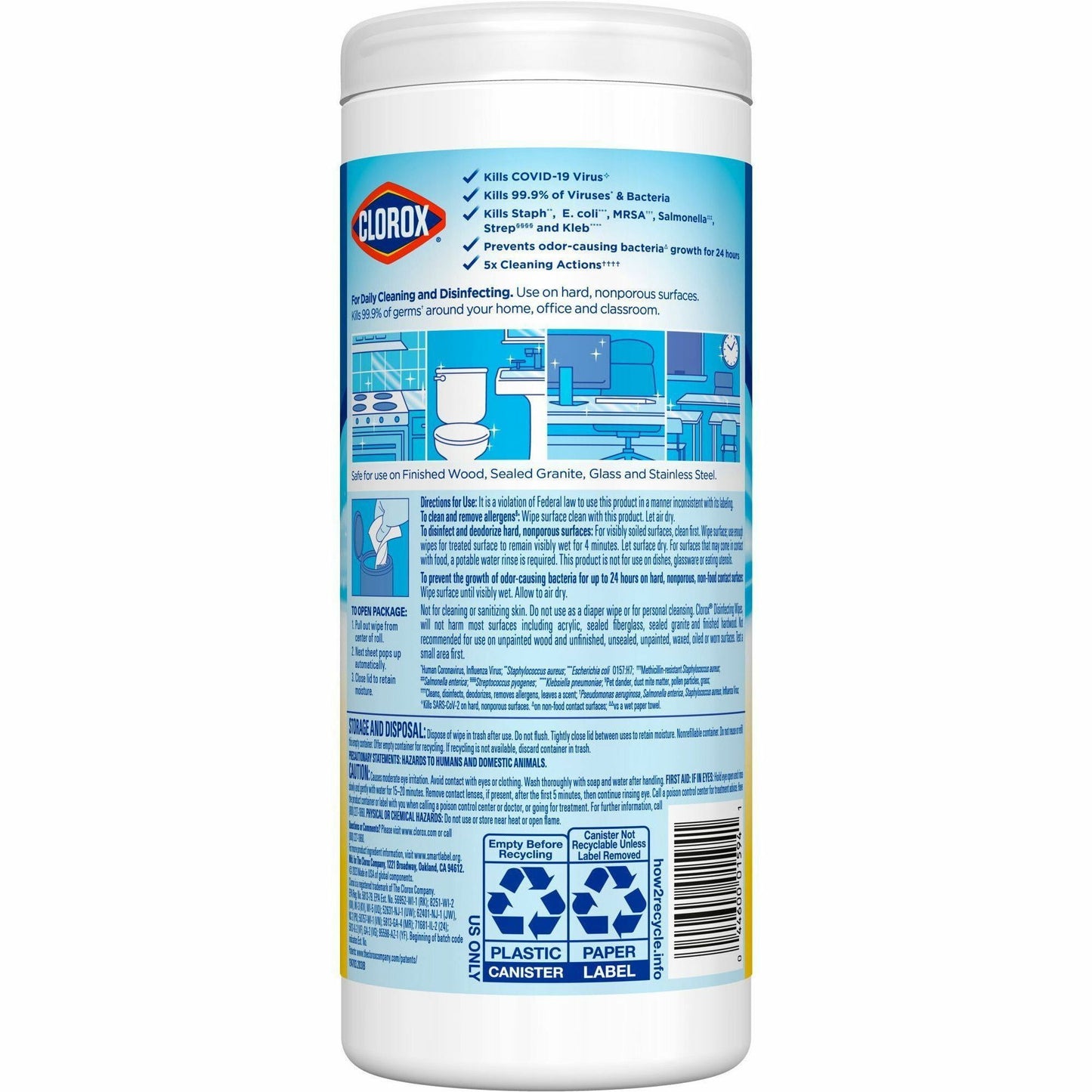 Clorox Disinfecting Cleaning Wipes (01594)