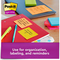  Super Sticky Note Pads - Energy Boost Color Collection (3321SSAU)