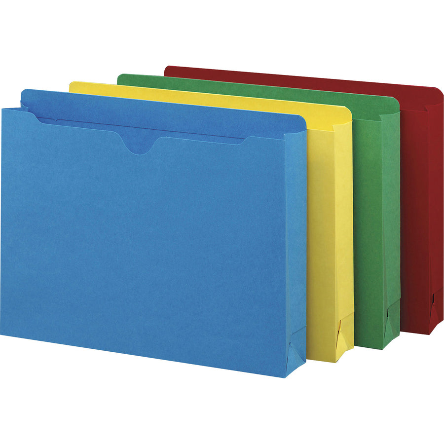 Smead Colored Straight Tab Cut Letter Recycled File Jacket (75688)
