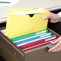 Smead Colored Straight Tab Cut Letter Recycled File Jacket (75688)