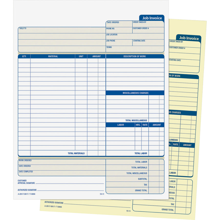 Adams Contractor Forms (NC2817)