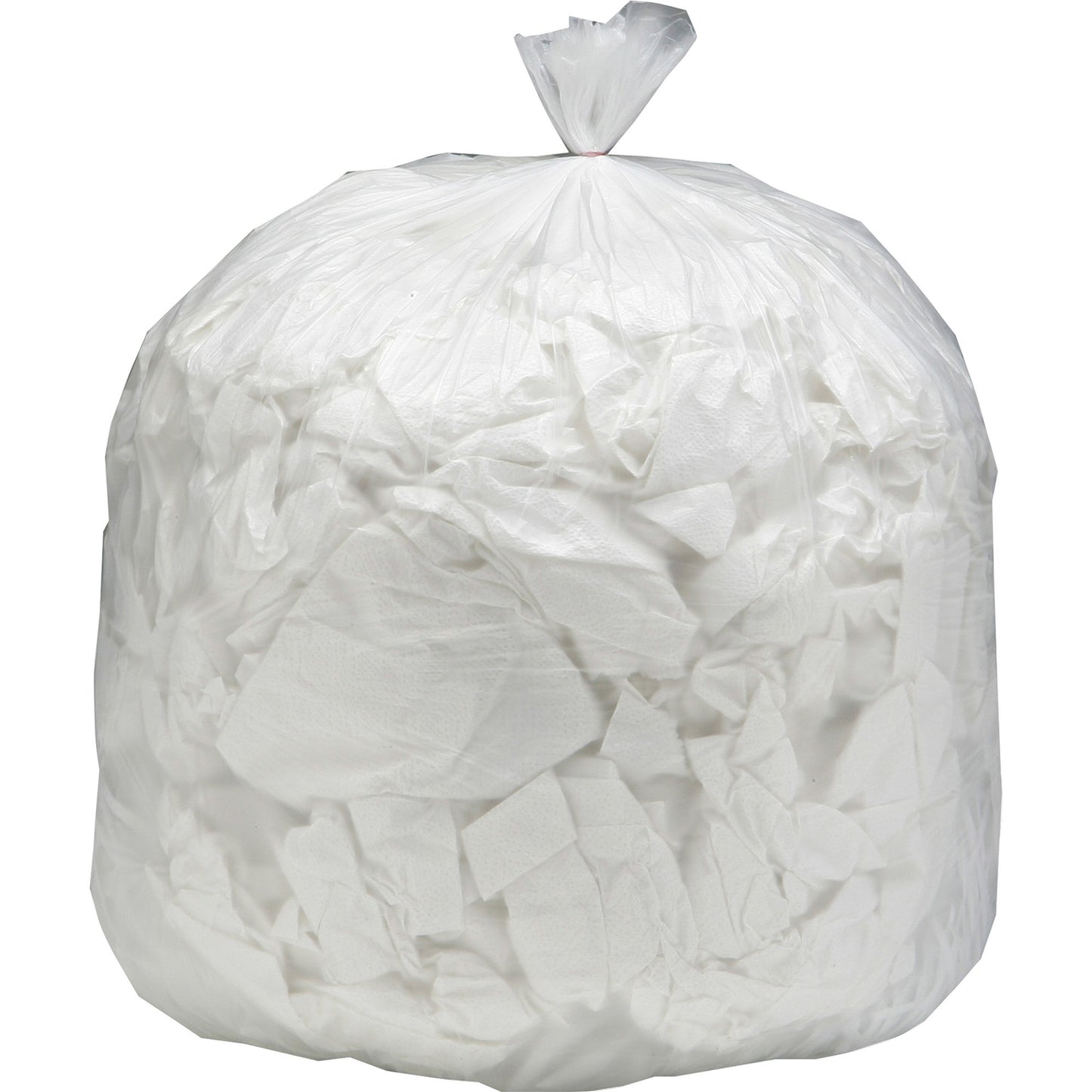 AbilityOne 8105015574983, SKILCRAFT High Density (HDPE) Coreless Roll Can LinersNatural, 33 gal, 12 microns, 33" x 40", Natural, 250/Box