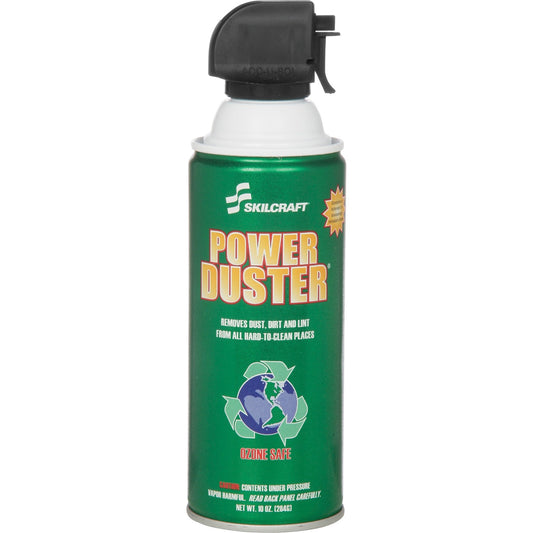 AbilityOne 7930013982473, Power Duster, Ozone Safe, 10 oz Can, 6 Per Box