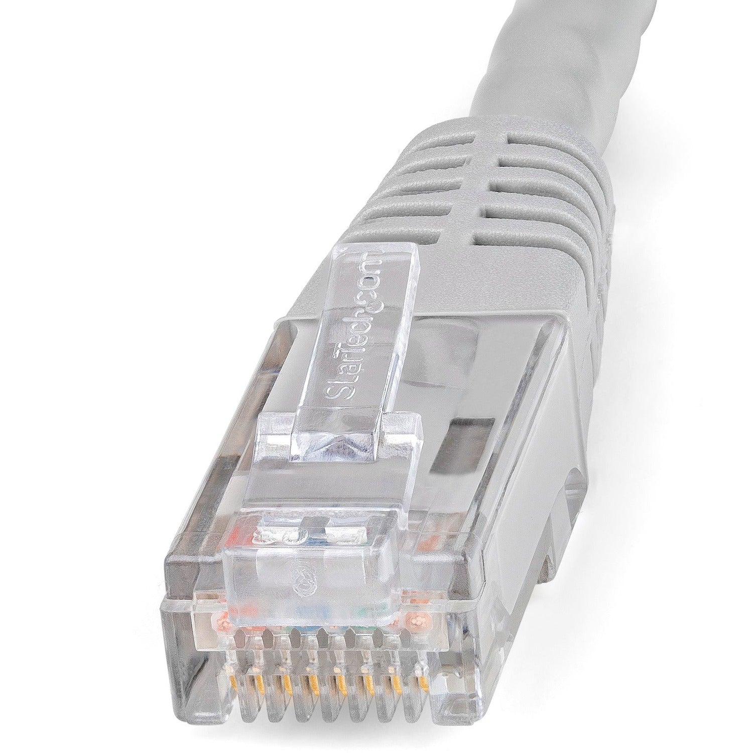 StarTech 1ft Cat6 Ethernet Cable Gray Cat 6 Poe (C6PATCH1GR)