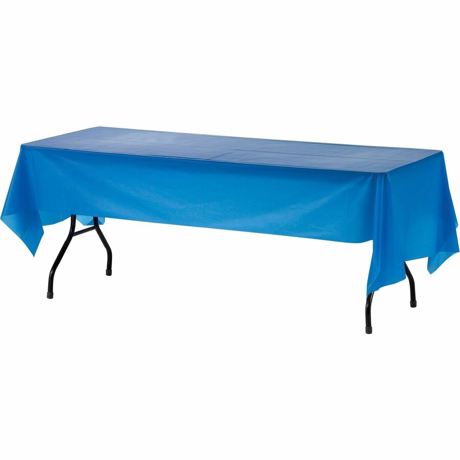 Genuine Joe Plastic Rectangular Table Covers (10325)