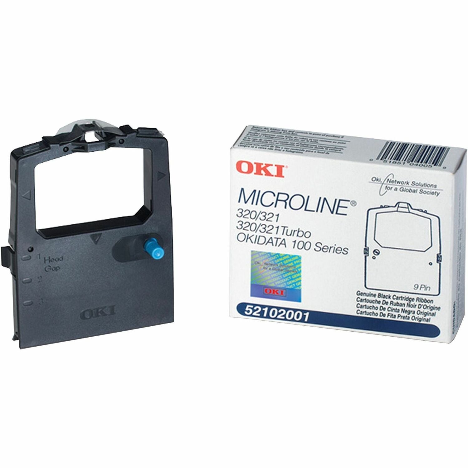 Oki Ribbon Cartridge (52102001)