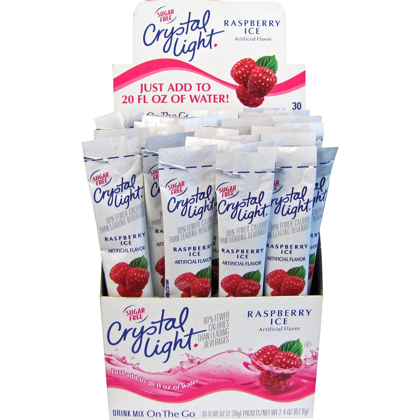 Crystal Light On-The-Go Raspberry Mix Sticks (7980)