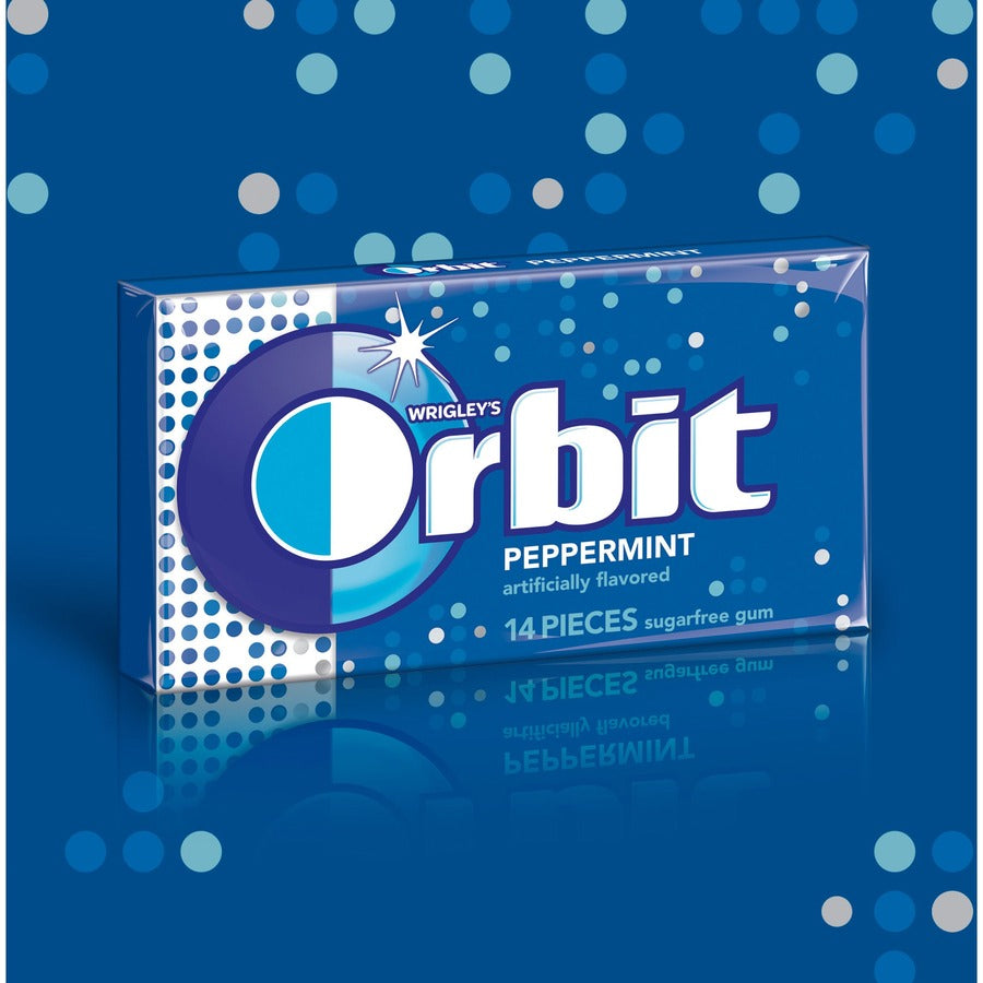 Orbit Peppermint Sugarfree Gum - 12 packs (21486)