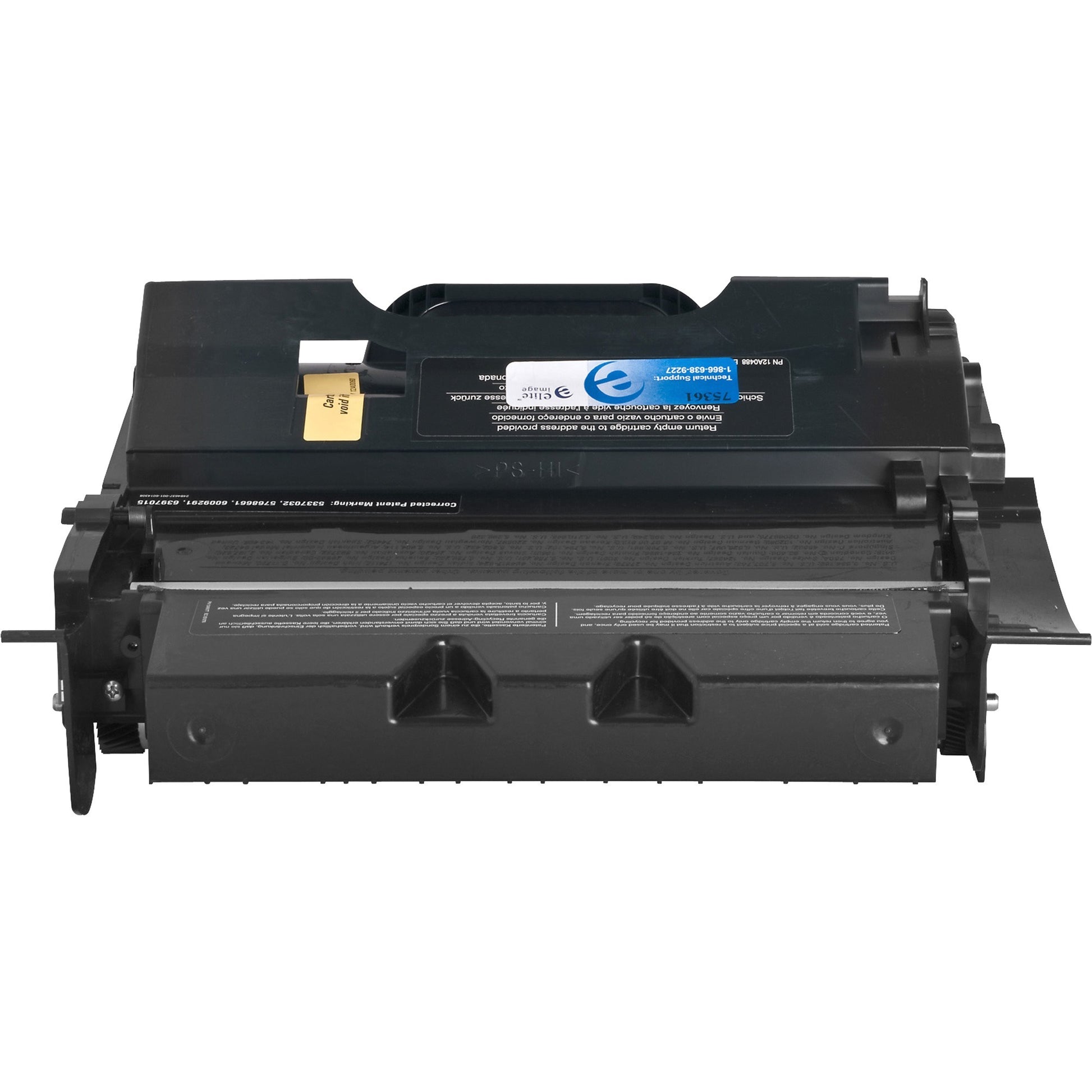 Elite Image Remanufactured High Yield Laser Toner Cartridge - Alternative for Lexmark 64015HA - Black - 1 Each (75361)
