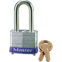 Master Lock Key Padlock 3DLF, 4 Pin