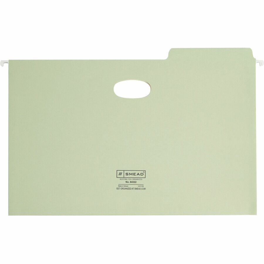 Smead FasTab 1/3 Tab Cut Legal Recycled Hanging Folder (64322)