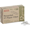 ACCO Recycled Paper Clips (72365)