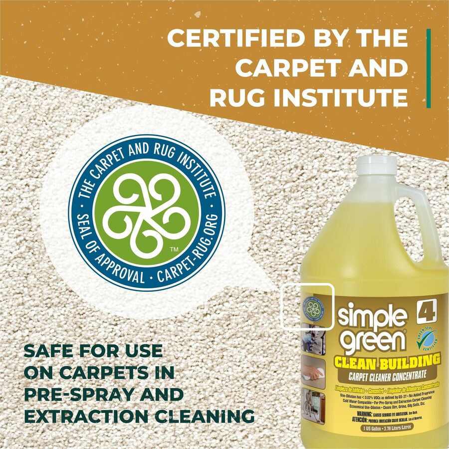 Simple Green Clean Building Carpet Cleaner Concentrate (11201)