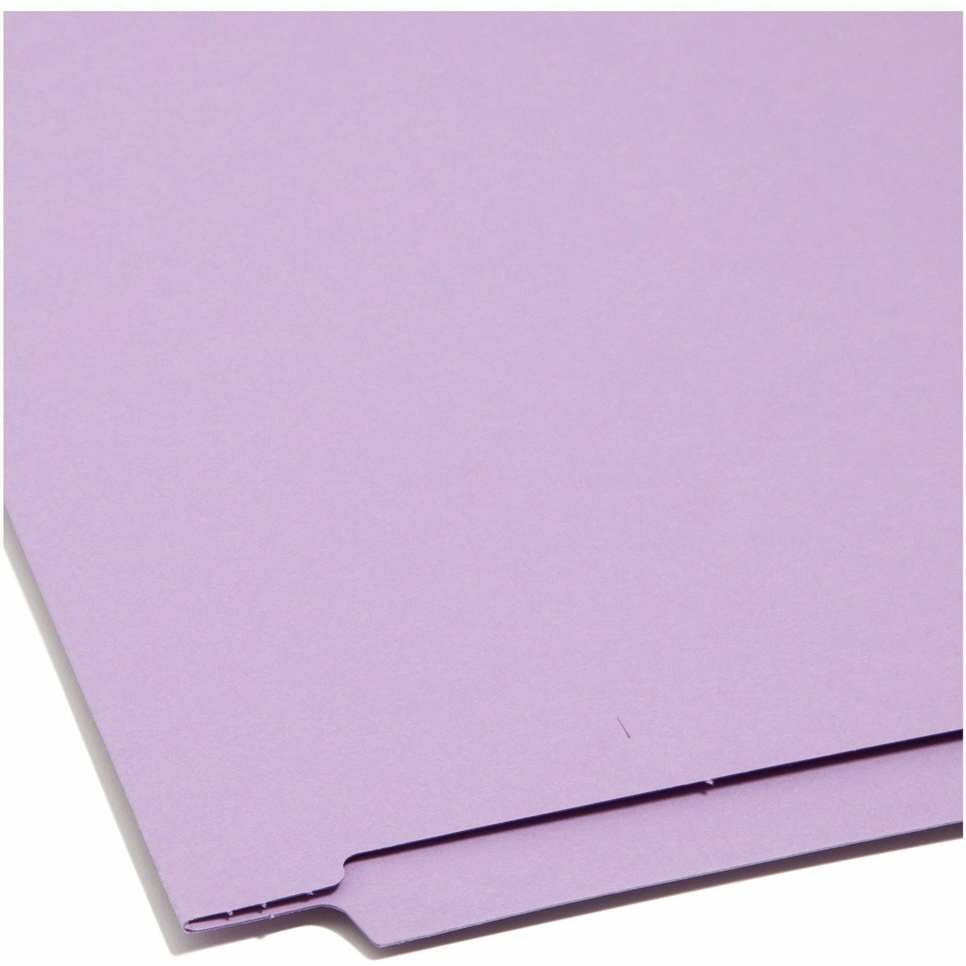 Smead Straight Tab Cut Letter Recycled Fastener Folder (25540)