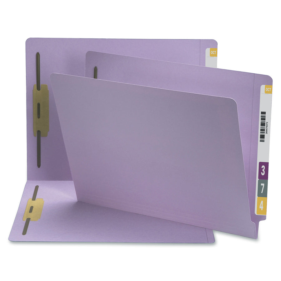 Smead Straight Tab Cut Letter Recycled Fastener Folder (25540)