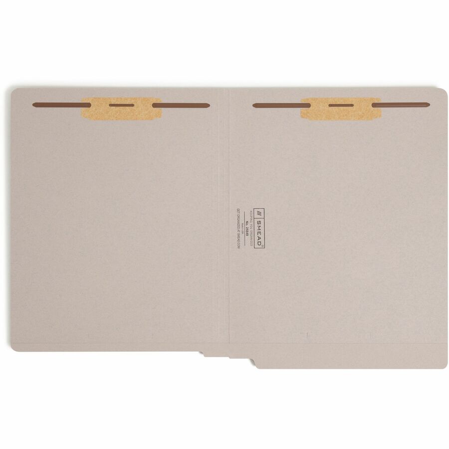 Smead Straight Tab Cut Letter Recycled Fastener Folder (25849)