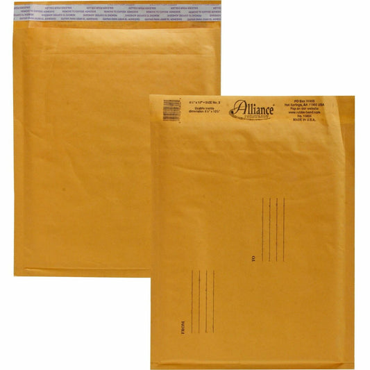 Alliance Rubber Kraft Bubble Mailers (10804)