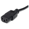 StarTech 1ft Power Cord, Nema 5-15p To C13 Cable (PXT1011)