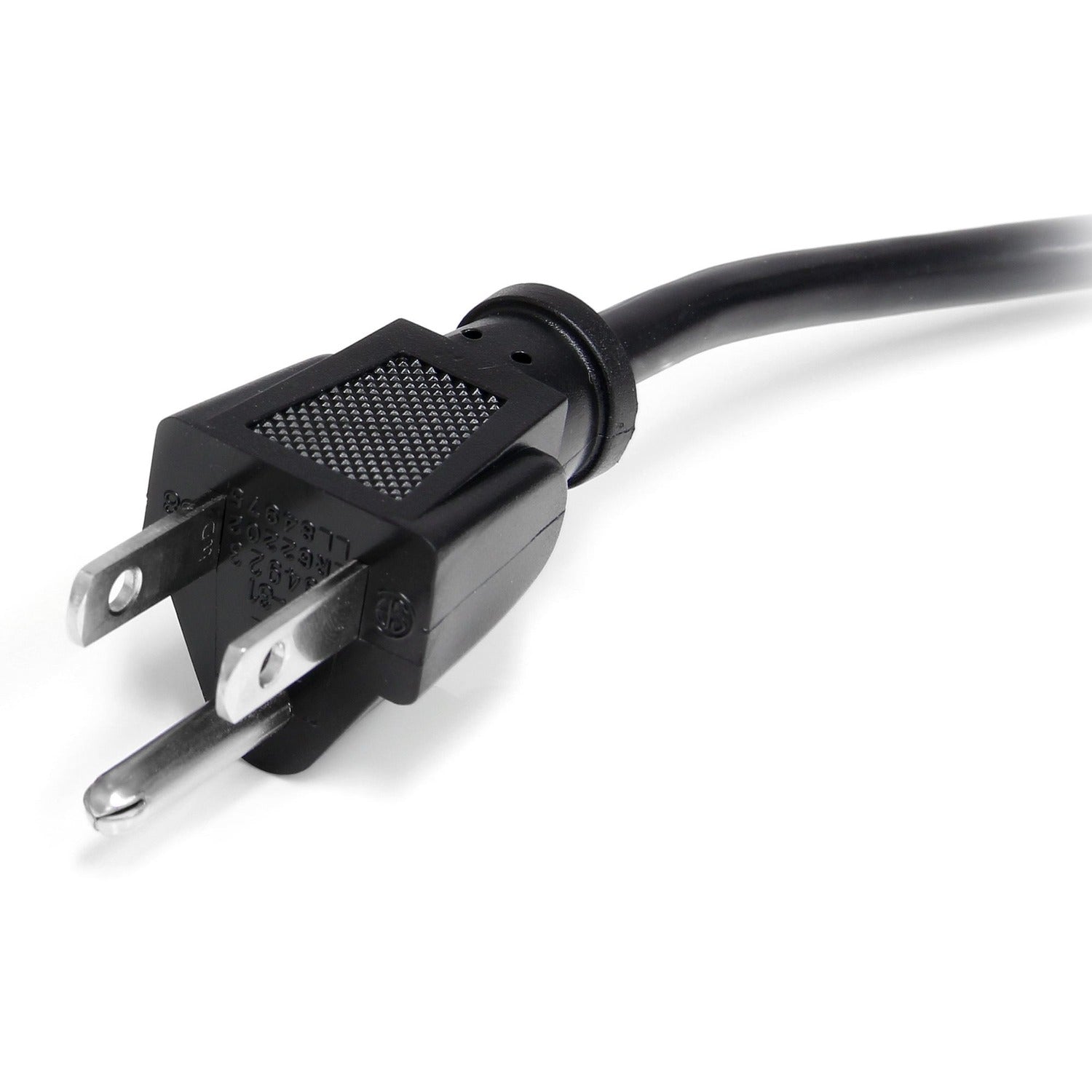 StarTech 1ft Power Cord, Nema 5-15p To C13 Cable (PXT1011)