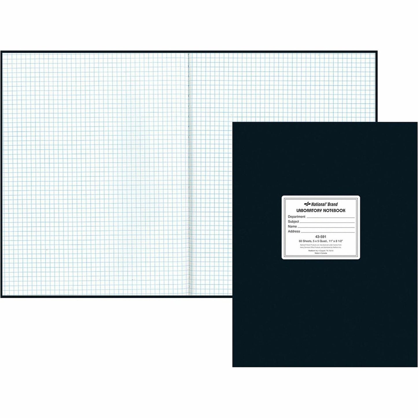 Rediform Quad Ruled Laboratory Notebook (43591)