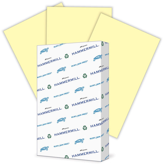 Hammermill Colors Recycled Copy Paper - Canary (103358)