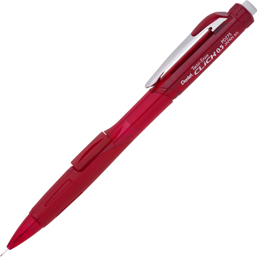 Pentel .5mm Twist Erase Click Mechanical Pencils (PD275TLEBP)