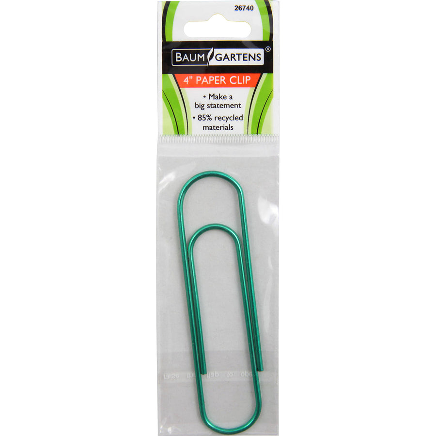 Baumgartens Jumbo Metallic Paper Clips (26740)