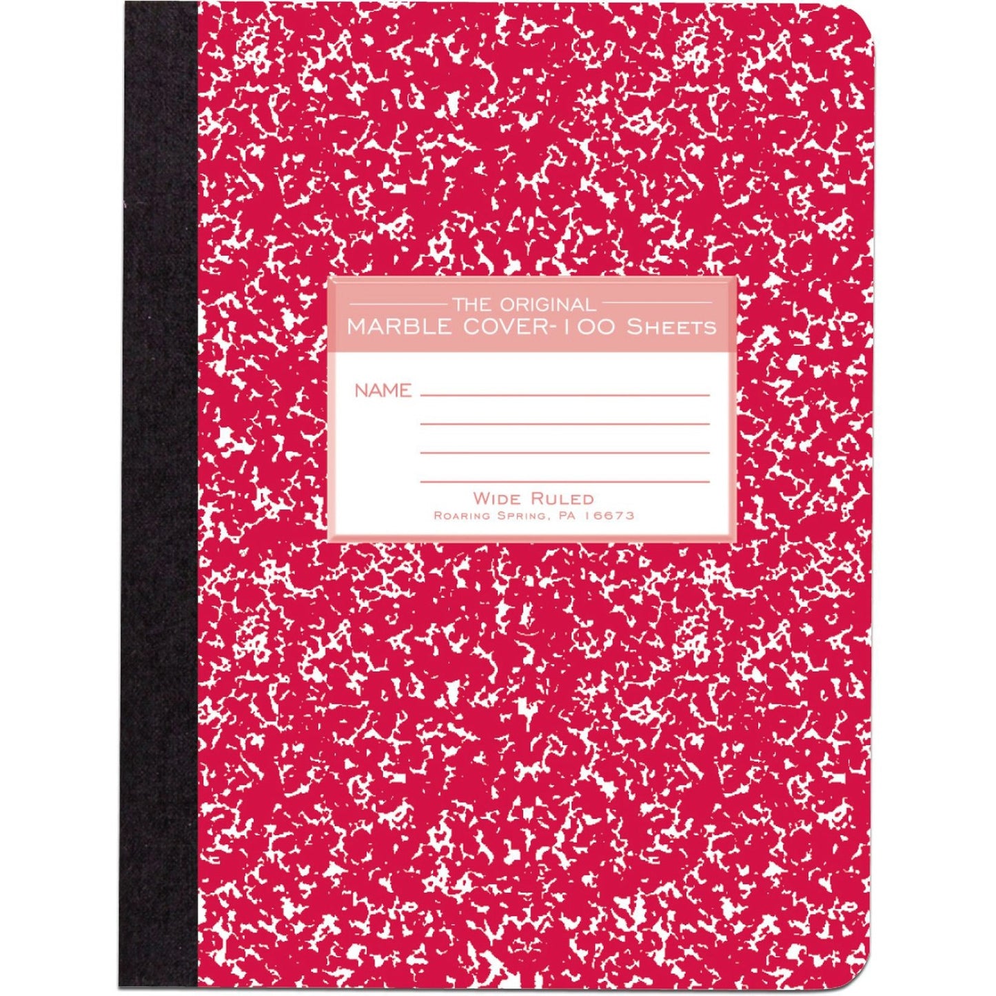 Roaring Spring Wide Ruled Hard Cover Composition Book (77229)