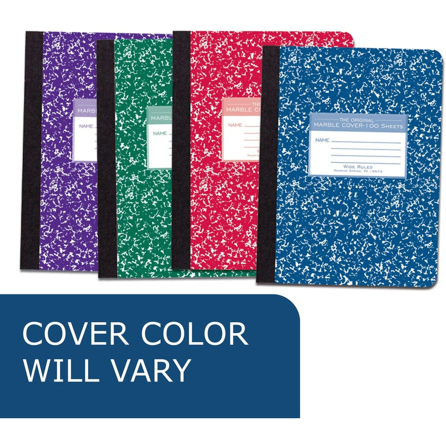 Roaring Spring Wide Ruled Hard Cover Composition Book (77229)
