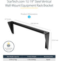 StarTech 1u 19in Vertical Wall Mount Rack Bracket (RK119WALLV)