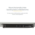 StarTech 1u 19in Vertical Wall Mount Rack Bracket (RK119WALLV)