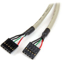 StarTech 2 Port Usb Lp Slot Plate Adapter (USBPLATELP)