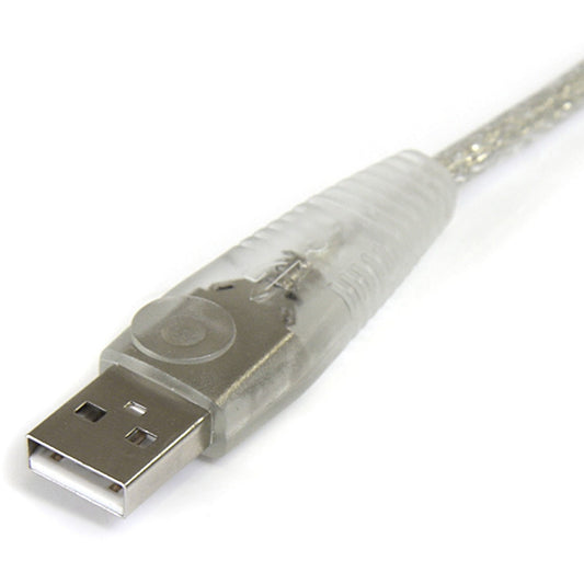 StarTech 10 Ft Transparent Usb 2.0 Cable - A To B (USB2HAB10T)