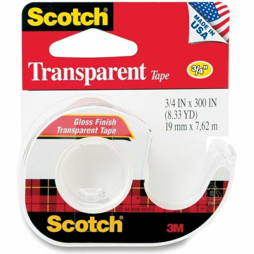 Scotch Gloss Finish Transparent Tape (157S)