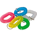 Baumgartens Plastic Wrist Coil Key Chains (KC7000)