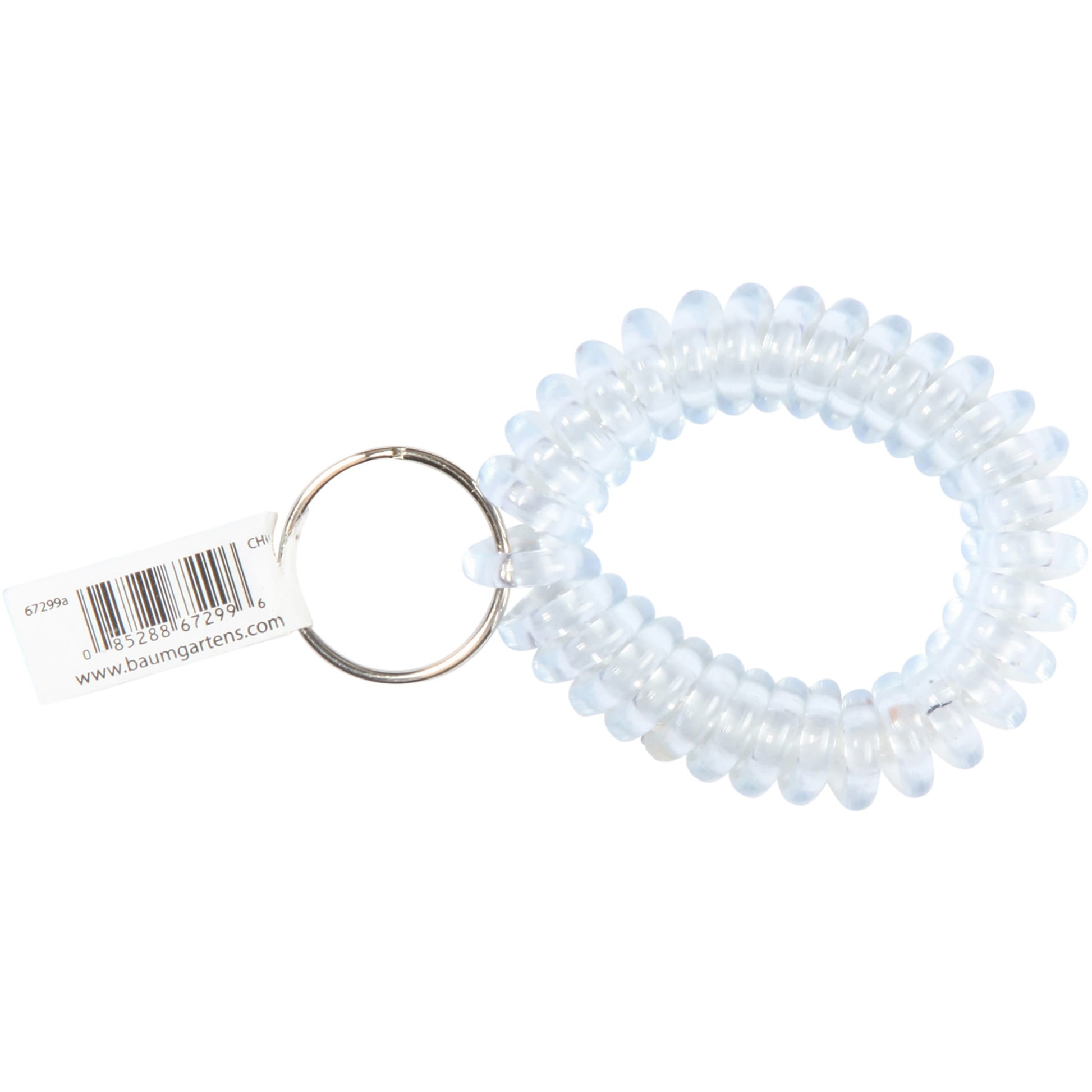 Baumgartens Plastic Wrist Coil Key Chains (KC7000)