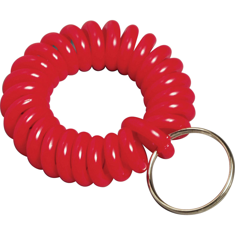 Baumgartens Plastic Wrist Coil Key Chains (KC7000)