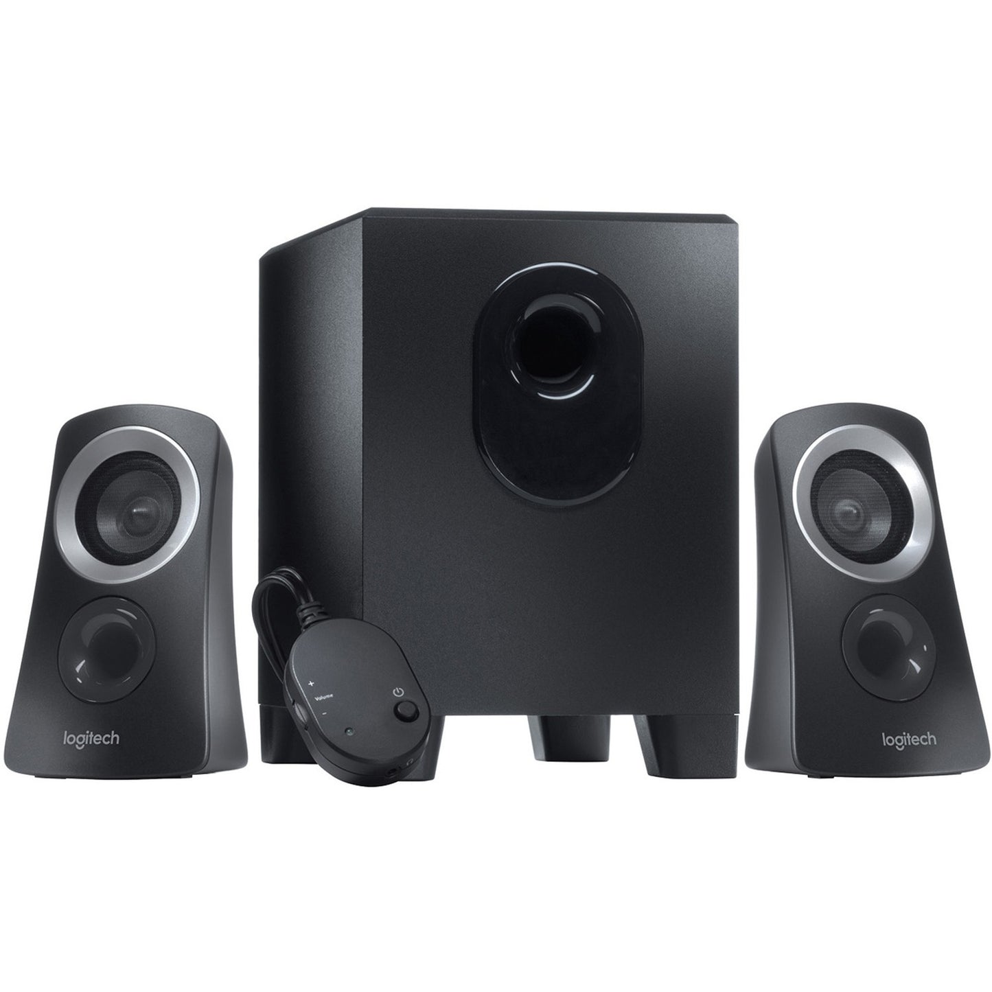 Logitech Z313 2.1 Speaker System - 25 W RMS - Black (980000382)