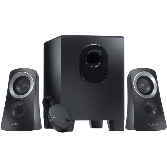 Logitech Z313 2.1 Speaker System - 25 W RMS - Black (980000382)