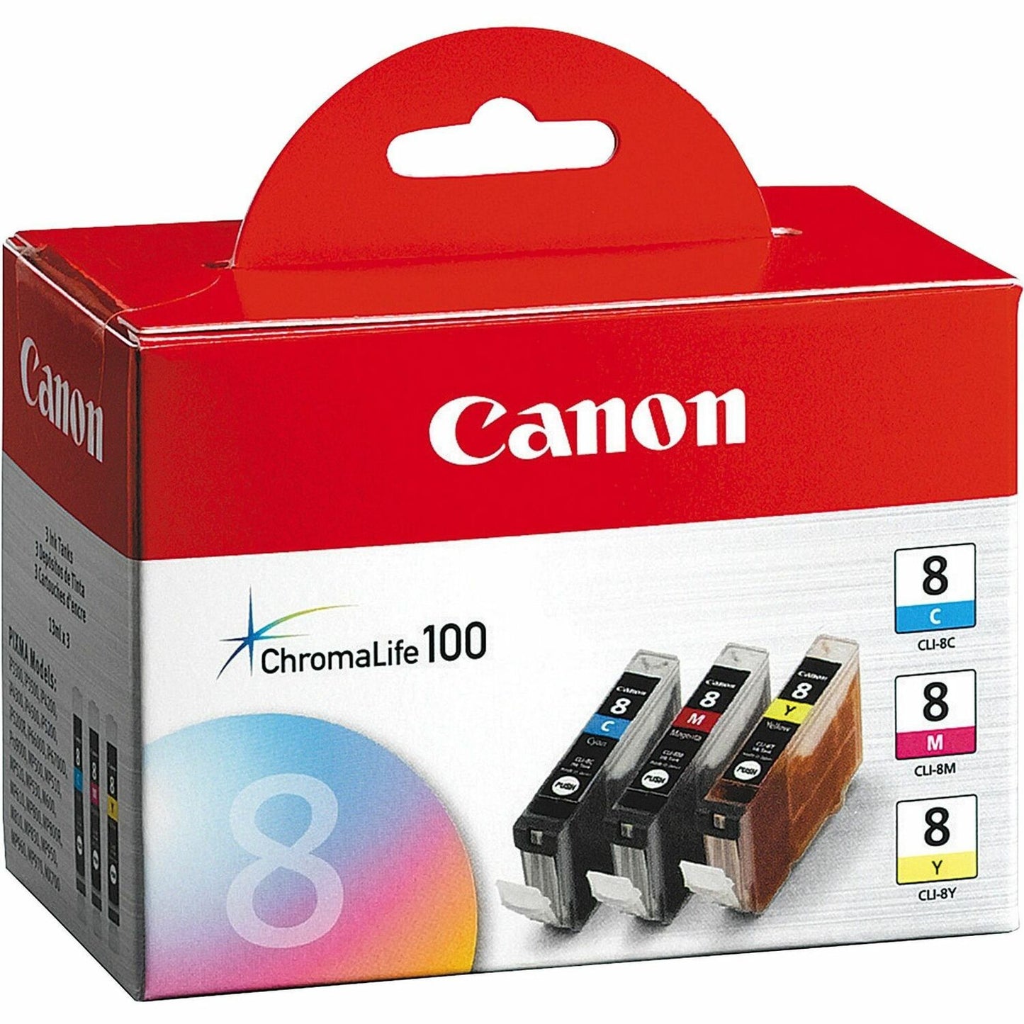 Canon CLI-8 Original Ink Cartridge (CLI8CLRPK)