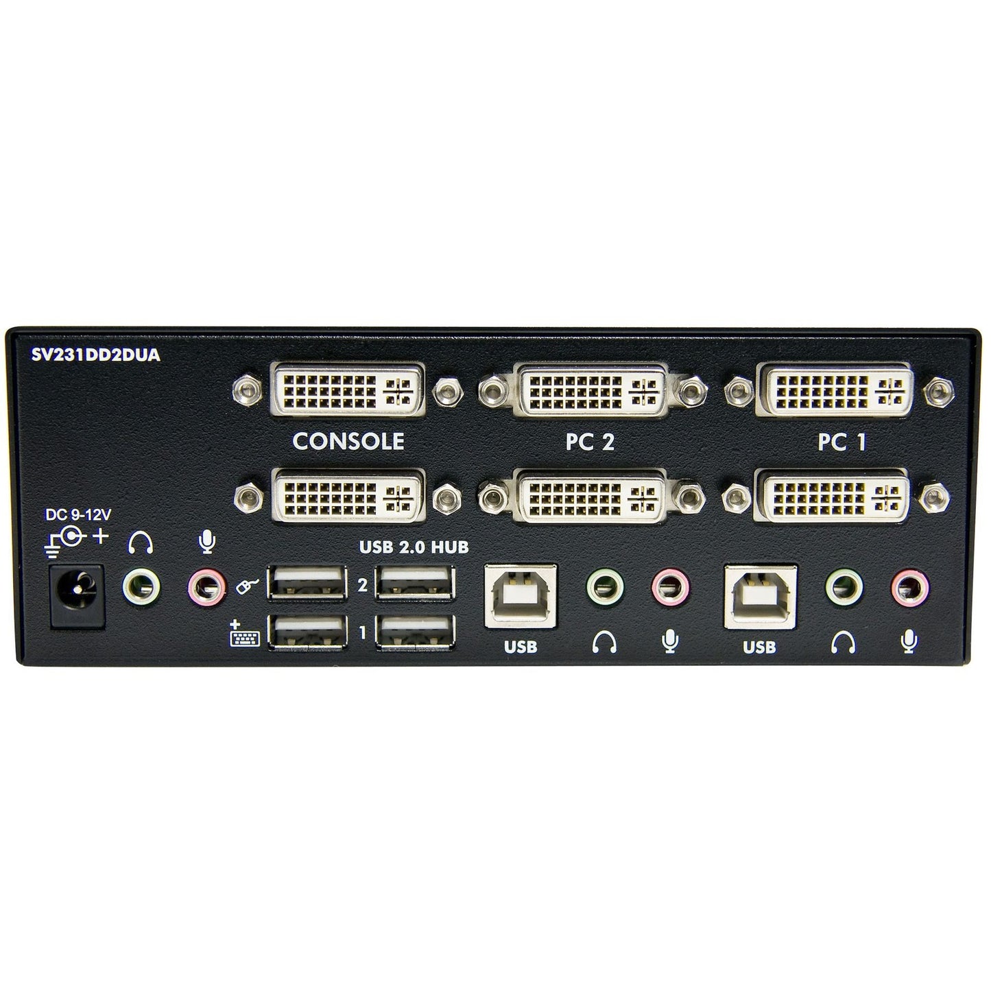 StarTech 2 Port Dual Dvi Usb Kvm Switch (SV231DD2DUA)