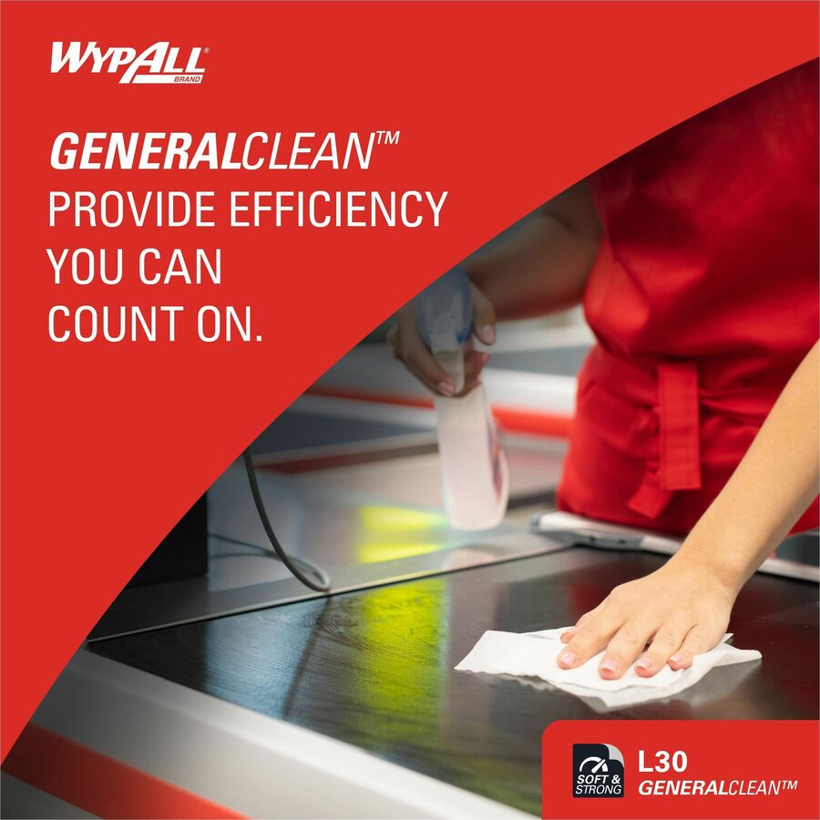 Wypall GeneralClean L30 Heavy Duty Cleaning Towels (05812)