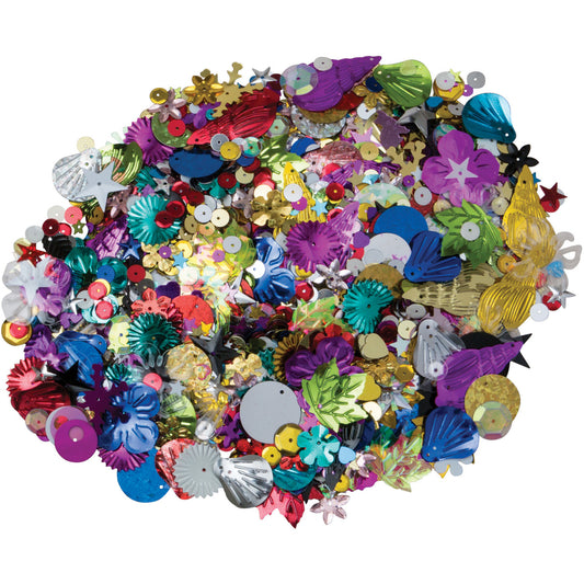 Creativity Street Sequins & Spangles 1 Pound Bag (6118)