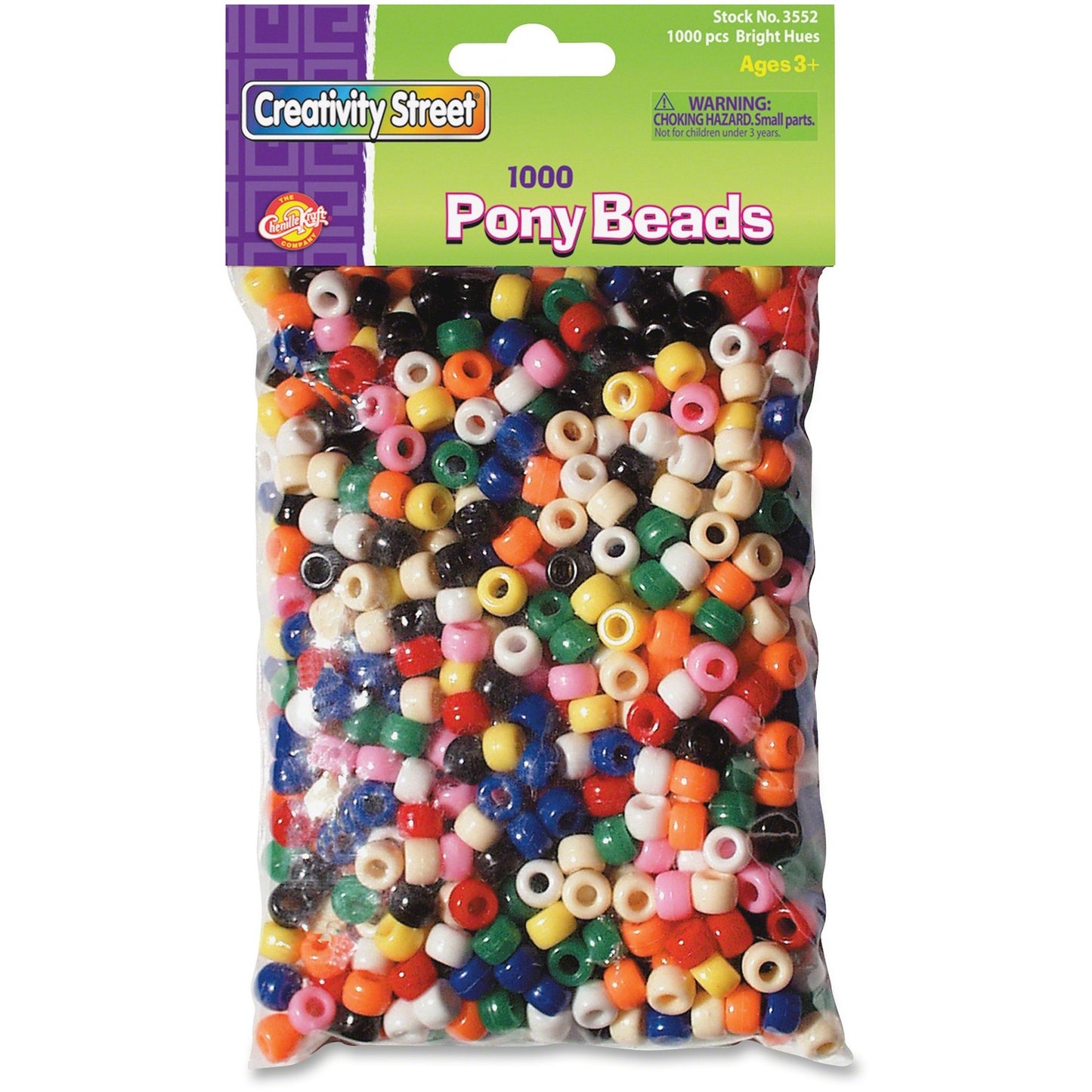 ChenilleKraft Creativity Street Pony Bead (3552)