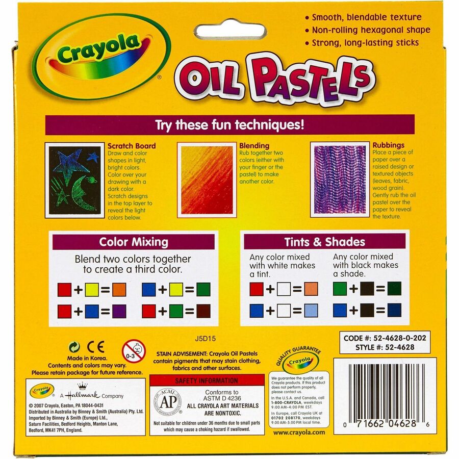 Crayola Jumbo-sized Oil Pestels (524628)