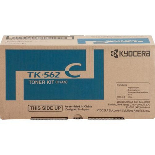 Kyocera TK562C Cyan Toner Cartridge