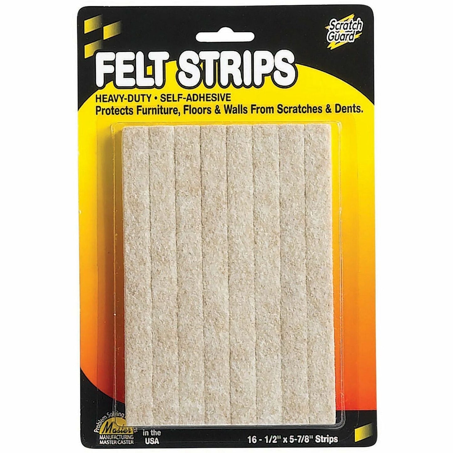 Scratch Guard Self-Adhesive Felt Strips (88495)