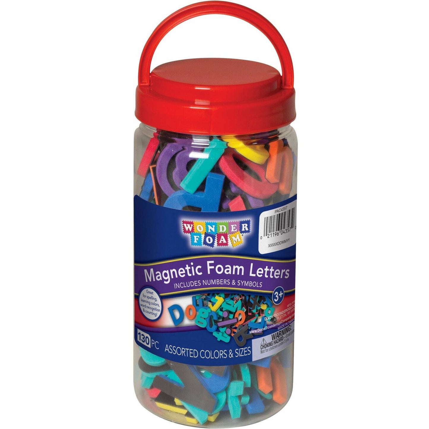 Creativity Street WonderFoam Magnetic Letters/Numbers (4357)