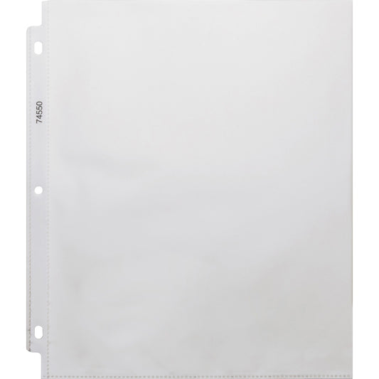 Business Source Top-Loading Poly Sheet Protectors (74550)